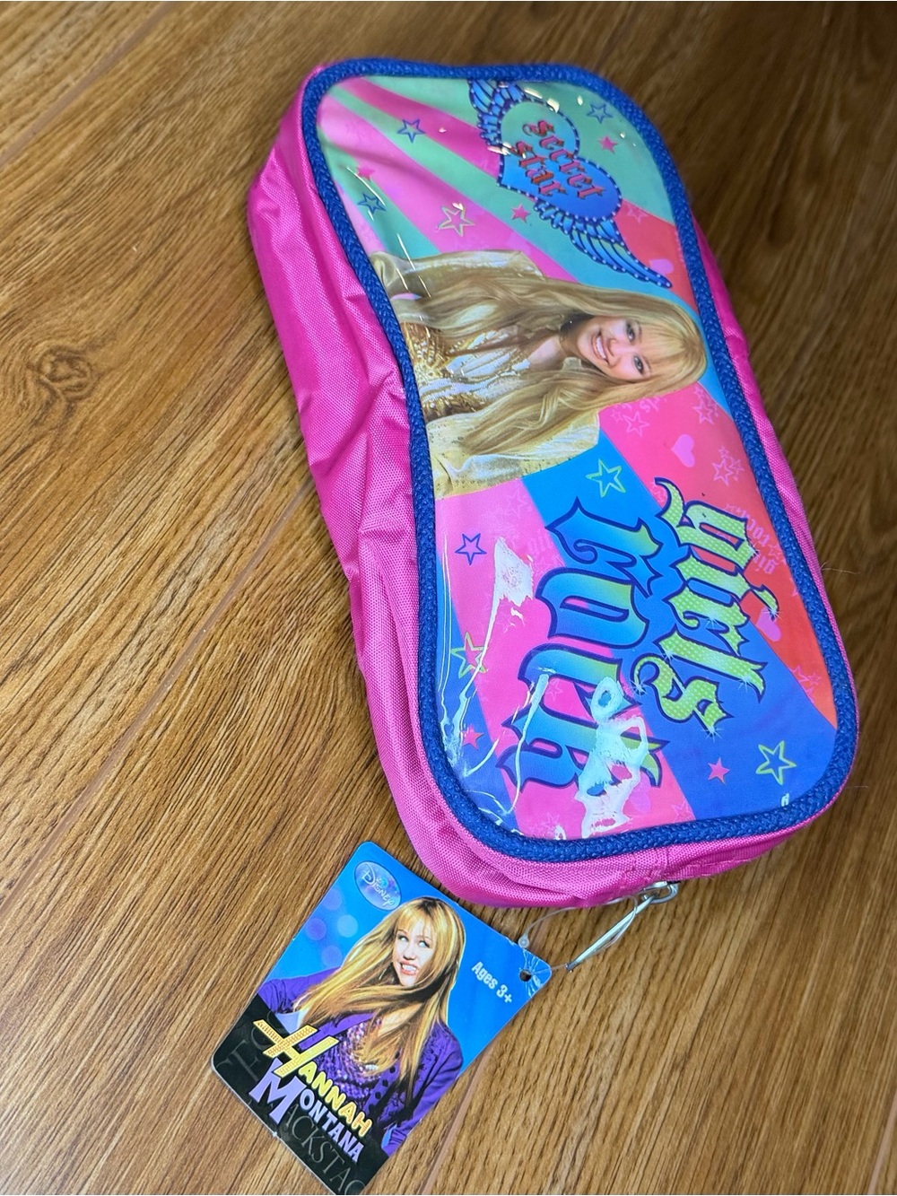 Hannah Montana Pink Zip Pencil Case